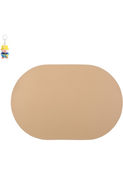 Deri Placemat Isı Yalıtımlı Masa Mat Batı Yemek Mat Batı Mat Su Geçirmez Yağ Geçirmez Yüksek Sıcaklığa Dayanıklı Isı Yalıtımlı (Yurt Dışından)