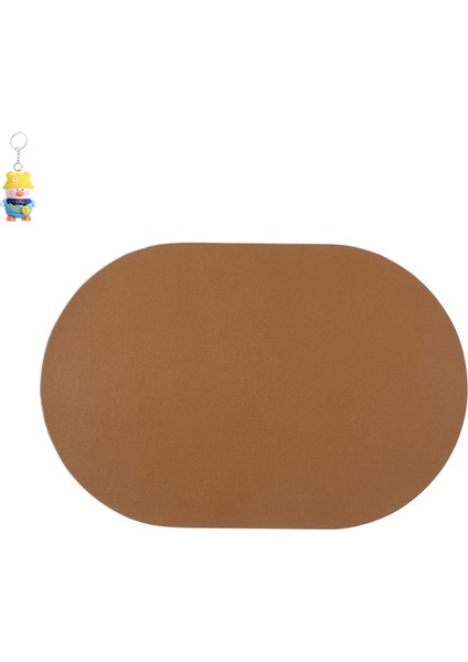 Deri Placemat Isı Yalıtımlı Masa Mat Batı Yemek Mat Batı Mat Su Geçirmez Yağ Geçirmez Yüksek Sıcaklığa Dayanıklı Isı Yalıtımlı (Yurt Dışından)
