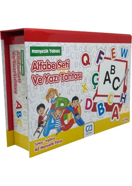 Manyetik Alfabe Seti Yazı Tahtalı