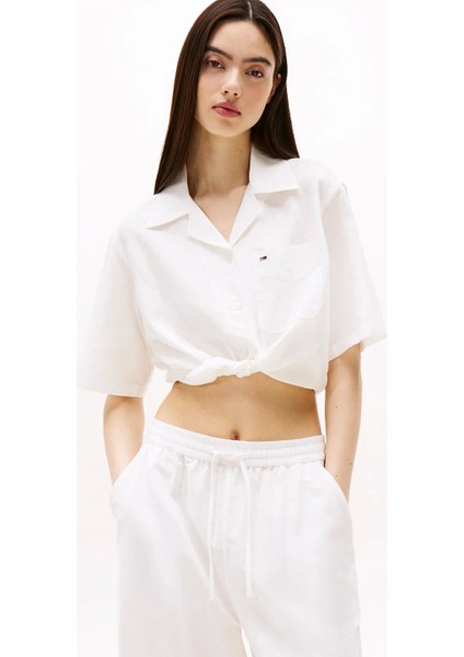 Tjw Crp Lınen Ss Shırt modelleri