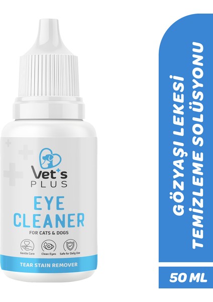Kedi ve Köpekler Için Gözyaşı Lekesi Temizleme Solüsyonu 50ML