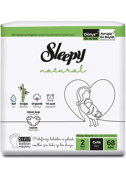 Natural Jumbo 2 Li Bez No:2 Mini 68 Li