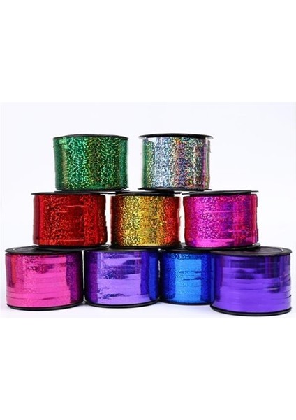 Fuşya Renk Ekstra Metalik Rafya Ip 90 Metre