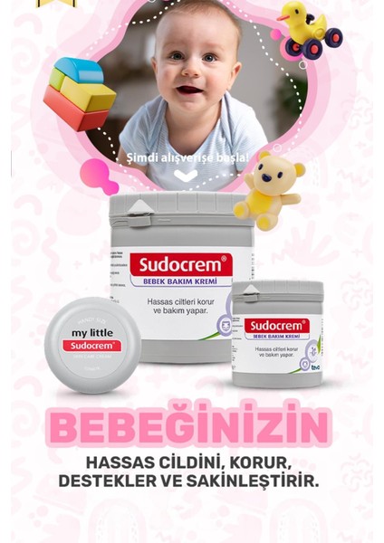 Bebek Bakım Kremi 125 gr - Teva 3 Adet