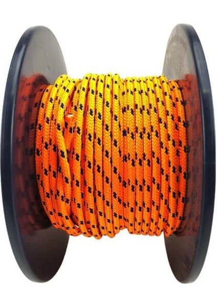 Renkli Iskota Halat Ip 6 mm 10 Metre