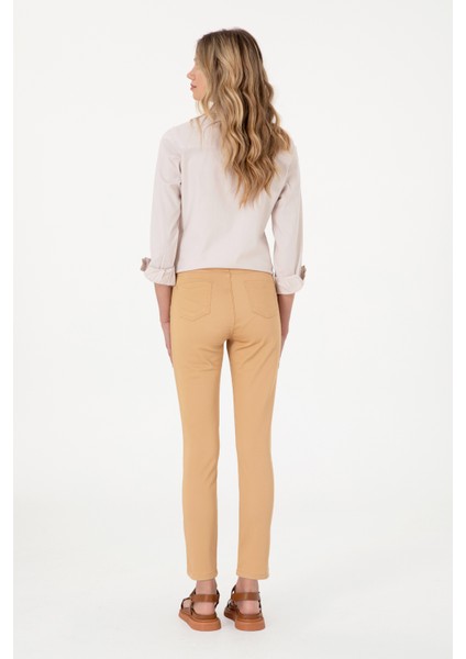 Kadın Camel Pantolon (Kanvas-Chino) 50307940-VR015 fırsatları