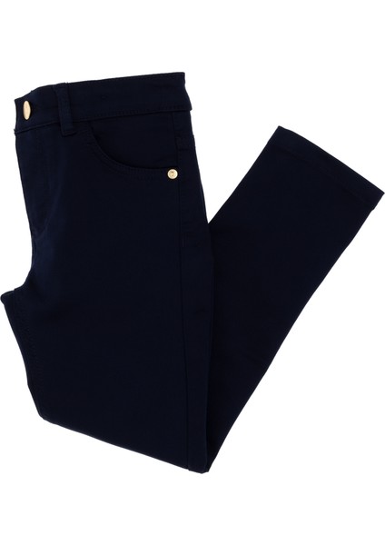 Kız Çocuk Lacivert Pantolon (Kanvas-Chino) 50309130-VR033