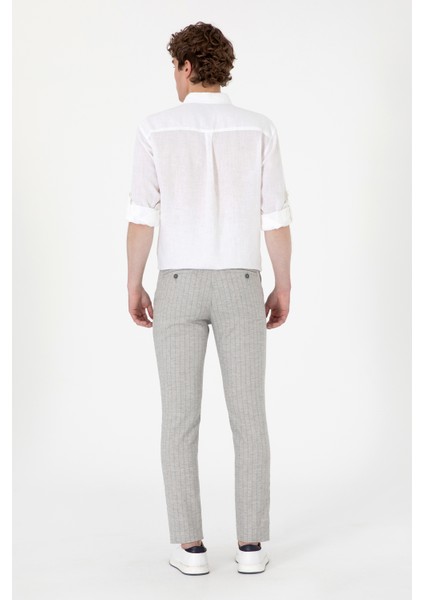 Erkek Açık Gri Pantolon (Kanvas-Chino) 50300400-VR001 fırsatları