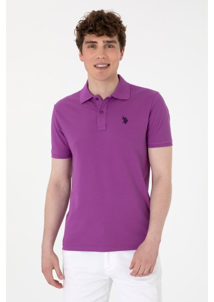 Erkek Menekşe Tişört Basic 50297984-VR037