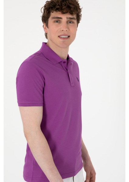 Erkek Menekşe Tişört Basic 50297984-VR037 modelleri