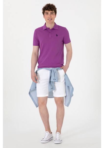 Erkek Menekşe Tişört Basic 50297984-VR037 fırsatları