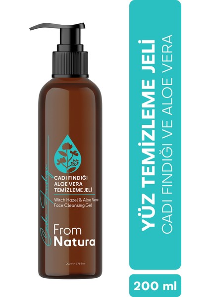 Cadı Fındığı Aloe Vera Temizleme Jeli 200 ml