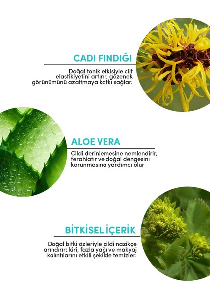 Cadı Fındığı Aloe Vera Temizleme Jeli 200 ml
