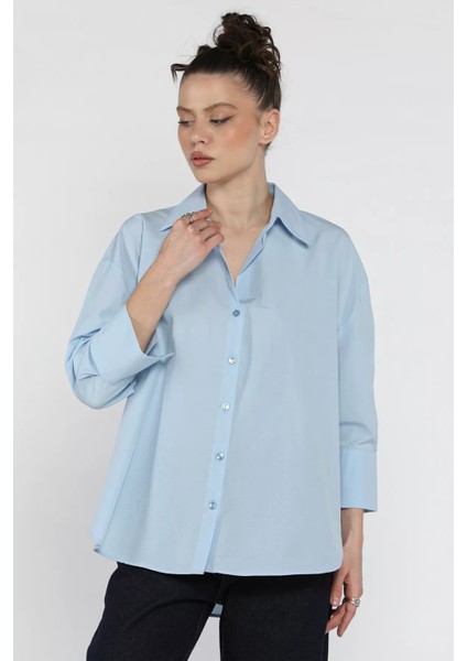 Kadın Basic Salaş Gömlek P-00016027