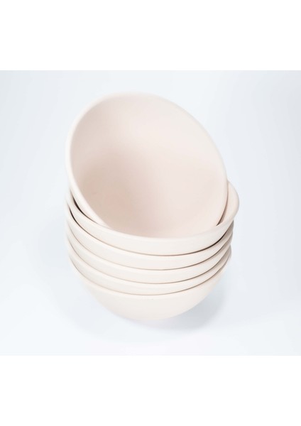 (Ham Ürün ) 2’li 21 cm Kase Seramik Bisküvi(Yarı Mamul)