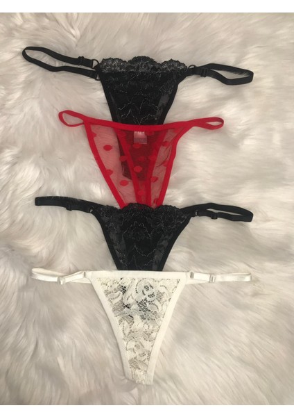 Kadın Tanga Külot 4lü