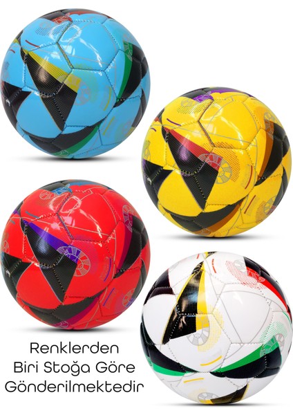 Hentbol Topu Renkli Euro Parlak Katmanlı Çocuk Mini Futbol Topu No:1 Iç Mekan Minik Top F88