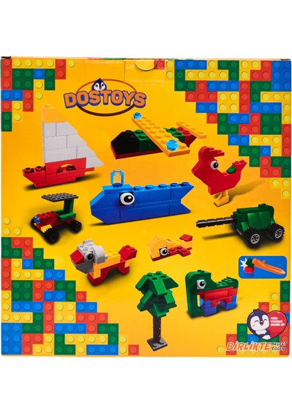 DOSTOYS 550 PARÇA MODÜLER OYUNCAK YAPI SETİ modelleri