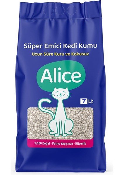 Süper Emici Kalın Taneli Kedi Kumu 4'lü Eko Paket 28 Lt.