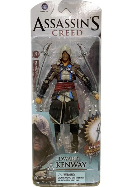 Birinci, Ikinci ve Üçüncü Nesil Assassin's Creed Karakter Modelleri Mcfarlane Animasyon Karakter Modelleri (Yurt Dışından)