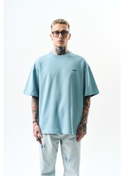 Erkek Respire Yazı Detaylı Oversize T-Shirt Prada