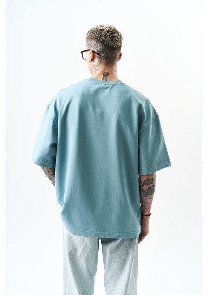 Erkek Respire Yazı Detaylı Oversize T-Shirt Prada modelleri