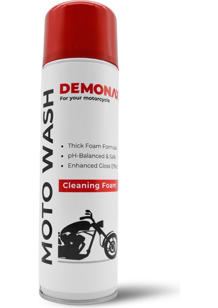 Moto Wash - Motosiklet Köpük Temizlik Spreyi