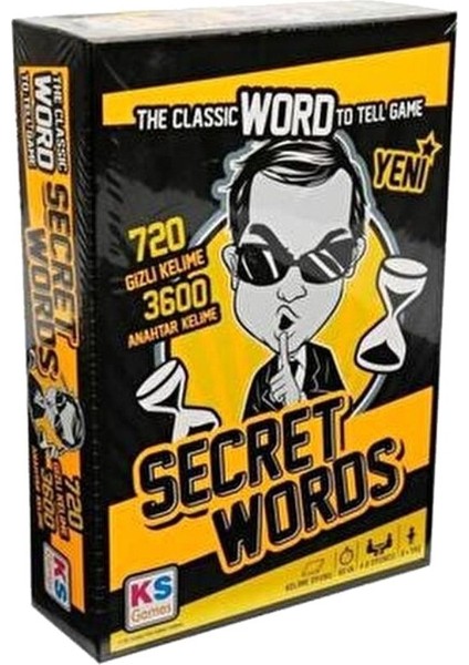 Secret Words Tahmin Oyunu Yerli Tabu Eğlenceli Aile Oyun