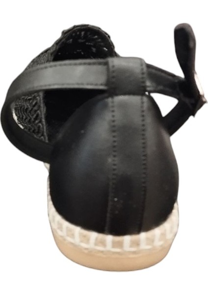 798603Z Bantlı Hasır Taban Yumuşak Iç Pedli Orjinal Hasır Dantel Örme Günlük Kadın Sandalet fırsatları