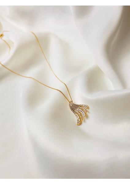 Rose Renk Paslanmaz Çelik Xuping Dalga Formlu Kolye | 45 cm Işıltılı Zarif Tasarım fiyatları