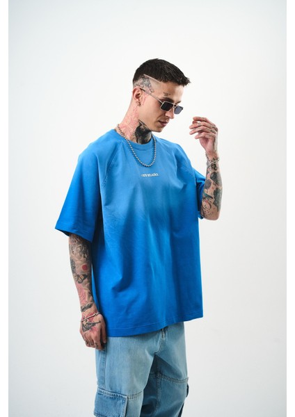 Erkek Res Studio Yazılı Oversize T-Shirt Ekru fırsatları