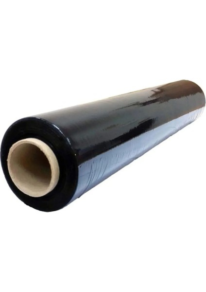 23 Micron Siyah Streç 200MT