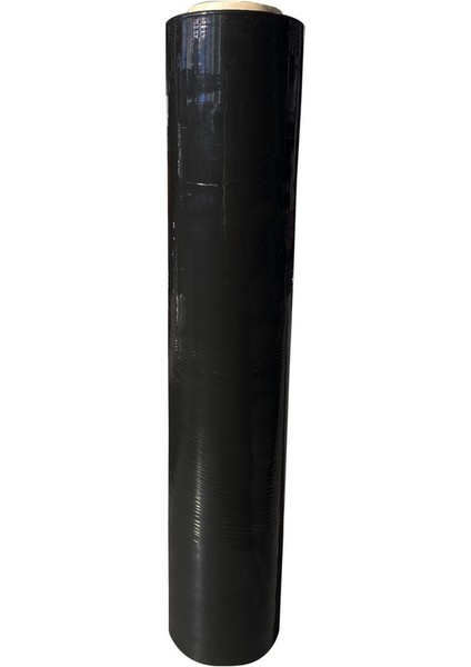 23 Micron Siyah Streç 200MT