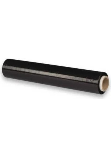 23 Micron Siyah Streç 200MT
