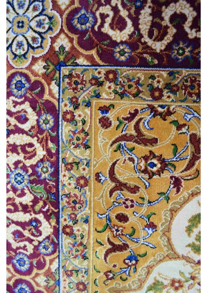 Bambu Iplikten Dokuma Parlak Tuşeli Bordo Renk Seccade (80 x 125 cm ) modelleri