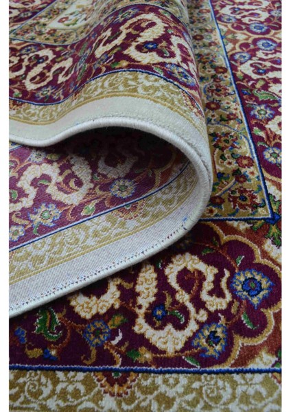 Bambu Iplikten Dokuma Parlak Tuşeli Bordo Renk Seccade (80 x 125 cm ) indirimleri