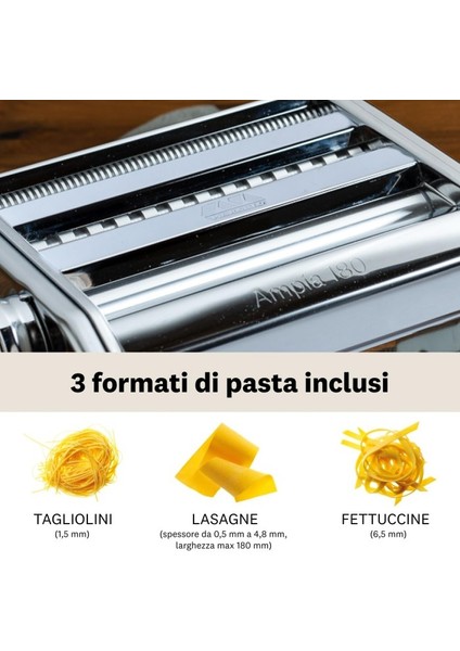 Ampia OrjinalMaracato Ampia 180 mm Erişte Makarna Makine