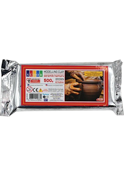 Seramik Kil 500GR Kahverengi fiyatları