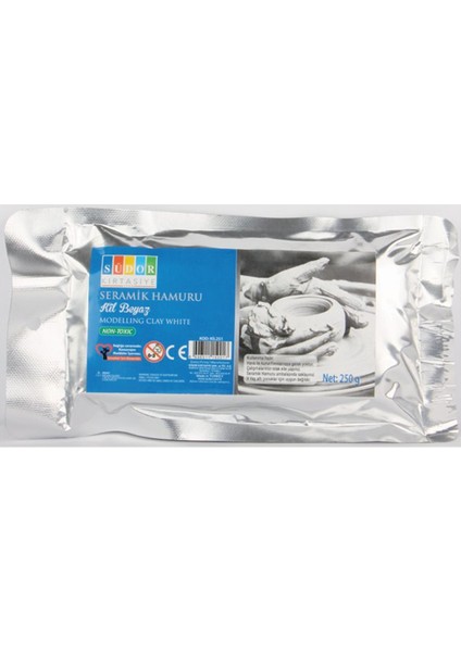 Seramik Kil 250GR Beyaz modelleri