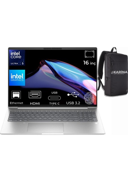 Probook 460 G11 Ultra 7 155U A23BCEA-38 40GB 2tb Intel Graphics Windows 11 ProRO 16'' Wuxga Notebook