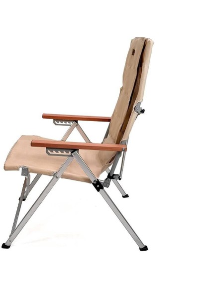 Haven 6 Kademeli Katlanır Kamp Sandalyesi Bej indirimleri