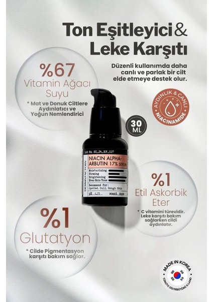Serum Niacin Alpha Arbutin Serum 30 ml