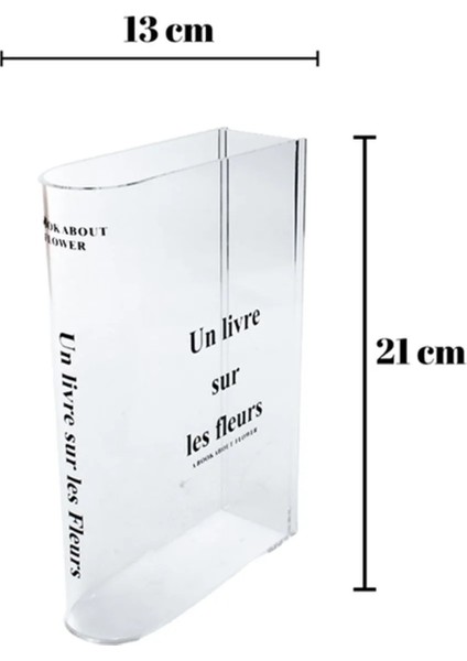 Kitap Vazo Dekoratif Çiçeklik, Masaüstü Şeffaf Kitap Vazo fırsatları