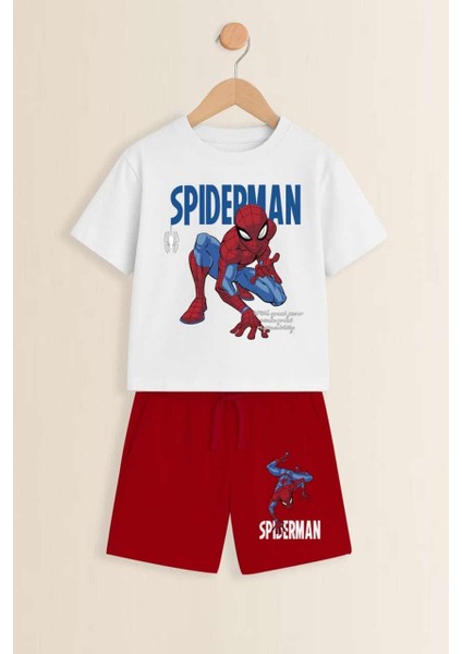 Barbosa Erkek Çoçuk Örümcek Adam 2'li T-Shirt Şort Takım fiyatları