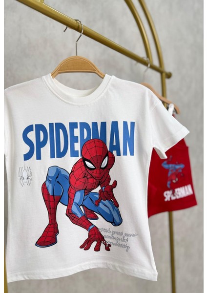 Barbosa Erkek Çoçuk Örümcek Adam 2'li T-Shirt Şort Takım modelleri