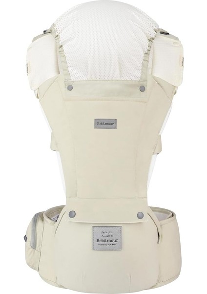 6'sı 1 Arada Ergonomik Bebek Taşıyıcı, 3D Air Mesh, 0- 36 Ay