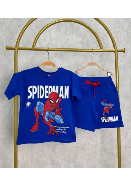 Barbosa Erkek Çoçuk Örümcek Adam 2'li T-Shirt Şort Takım fırsatları
