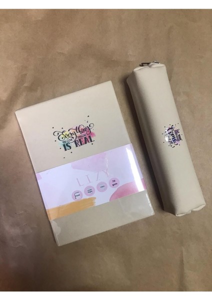 Atakids Lizy Yaşam Motto Baskılı Süresiz Ajanda ve Kalemlik Seti (168 Yaprak 14*20) fiyatları