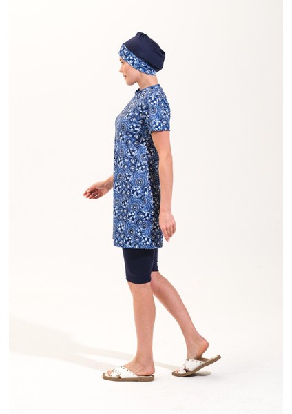 2262_4'LÜ Takım Yarı Kapalı Deniz/havuz Tesettür Mayosu fırsatları