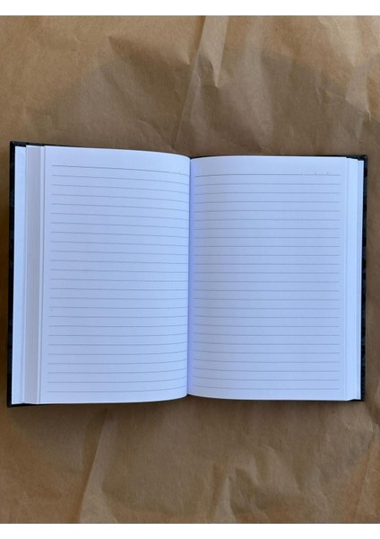 Atakids Lizy Siyah Kamuflaj Desenli Sert Kapaklı Defter 14X20 Cm, 168 Yaprak, Çizgili